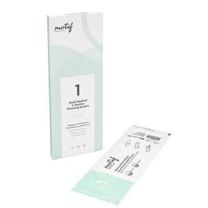 TWO Motif Medical C-Section Dressing System, Waterproof heal, protect NIB step 1